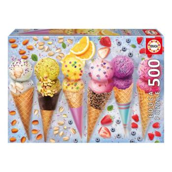 Puzzle Ice Cream Educa 500 darabos és Fix ragasztó kép