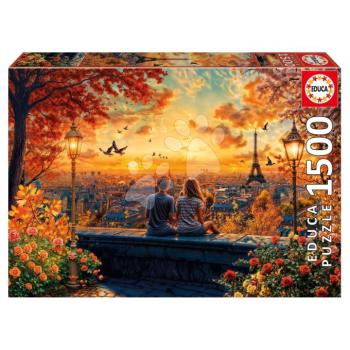 Puzzle In love in Paris Educa 1500 darabos és Fix ragasztó