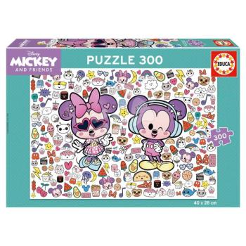 Puzzle Kawaii Disney Mickey & Friends Educa 300 darabos 8 évtől kép