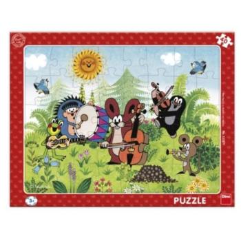 Puzzle Krtko és zenekar 40 darab kép
