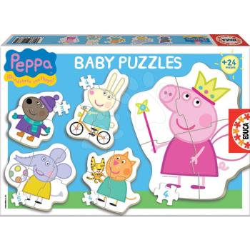 Puzzle legkisebbeknek Baby 5 Disney Peppa Pig 24 hó-tól kép