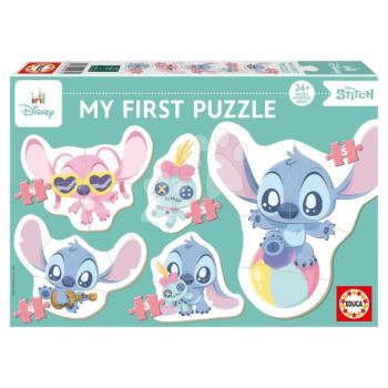Puzzle legkisebbeknek Stitch My First 4 Puzzles Educa progresszív 3-3-4-4-5 darabos 24 hó-tól kép