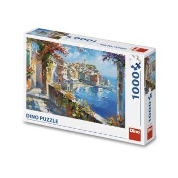Puzzle Mediterrán városka 1000 darabos kép