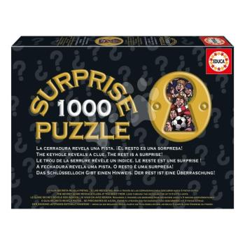 Puzzle meglepivel 1000 Shoot! Surprise Educa 1000 darabos és Fix ragasztó 14 évtől kép