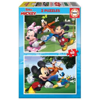 Puzzle Mickey&Friends Educa 2x48 darabos 4 évtől kép