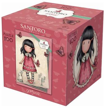 Puzzle Mini Cubes Santoro London Gorjuss Time to Fly Educa 100 darabos 6 évtől kép