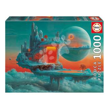 Puzzle Planet of Fire and Ice Educa 1000 darabos és Fix ragasztó kép