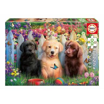 Puzzle Posing Puppies Educa 100 darabos 6 évtől kép