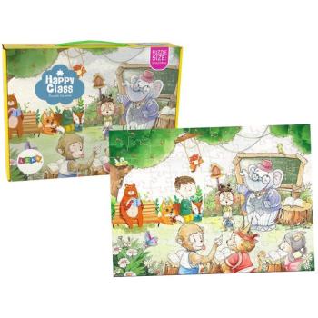 Puzzle School állatoknak 100 darab kép