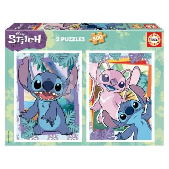 Puzzle Stitch Educa 2x500 darabos és Fix ragasztó kép