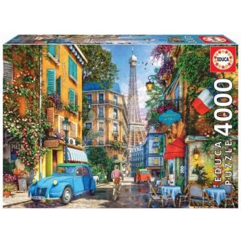 Puzzle Streets of Paris Educa 4000 darabos kép