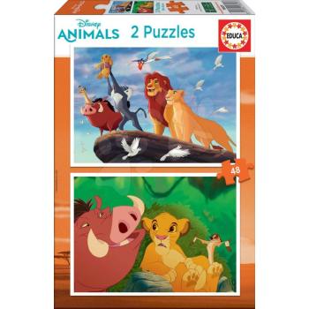 Puzzle The Lion King Disney Educa 2x48 darabos 4 évtől kép