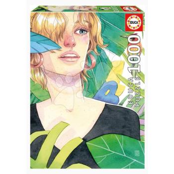 Puzzle Tropical Esther Gili Educa 1000 darabos és Fix ragasztó kép