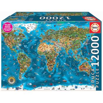 Puzzle Wonders of the World Educa 12000 darabos 11 évtől kép