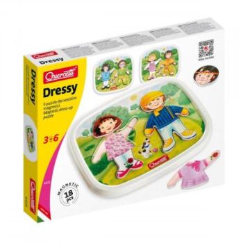 Quercetti Dressy Baby mágneses öltöztetős puzzle - mágneses puzzle kép