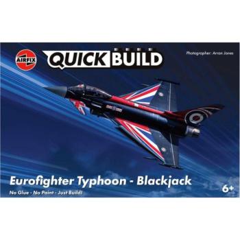 Quick Build repülőgép J6059 - Eurofighter Typhoon (Blackjack) kép