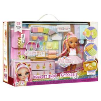 Rainbow High Littles Dessert Shop with Kandy Játékkészlet kép