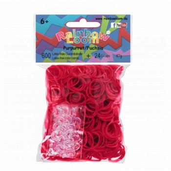 Rainbow Loom gyerek gumik 20617 fukszia kép