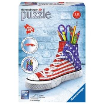 Ravensburger Amerika tornacipő 108 db-os 3D puzzle kép