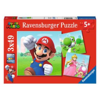 Ravensburger Puzzle 3x49 db - Super Mario kép