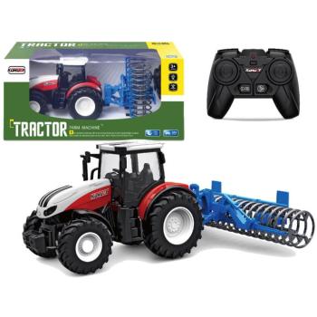 RC 1:24 távirányítós mezőgazdasági görgős traktor kép