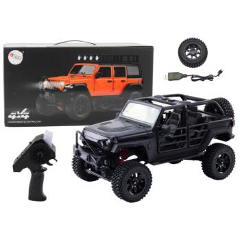 RC 4x4 off-road távirányítós játék fekete kép