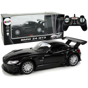 RC BMW Z4 GT3 1:18 távirányítós sportkocsi fekete kép