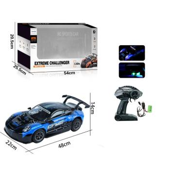 RC távirányítós Drift autó 1:8 XXL kék LED világítással kép