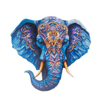 RECENTTOYS Fa puzzle - Elefánt kép