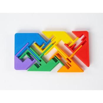 RECENTTOYS Zigguflat Puzzle kép