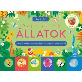 Rejtőzködő állatok – Interaktív böngésző ablakokkal, kinyitható oldalakkal, vidám rímekkel kép
