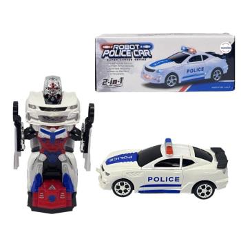Rendőrautó Robot Transformers 2 az 1-ben Robot rendőrautó MT1548 kép