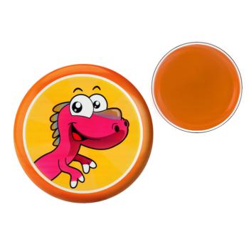 Repülő korong Frisbee dinoszaurusz narancs kép