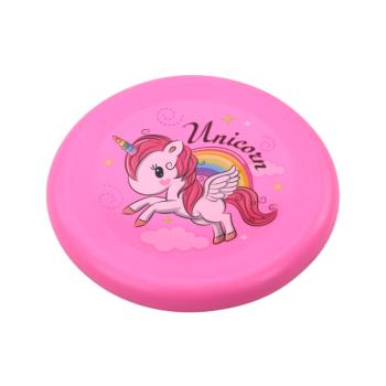 Repülő korong Frisbee unikornis rózsaszín