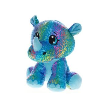 Rhinoceros Star Sparkle plüsskék 37cm ülve 0m+ táskában kép