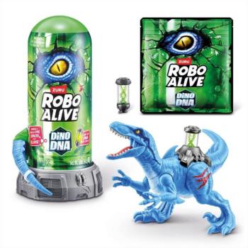 Robo Alive: Robot dinó DNS játékszett 1. sorozat - kék kép