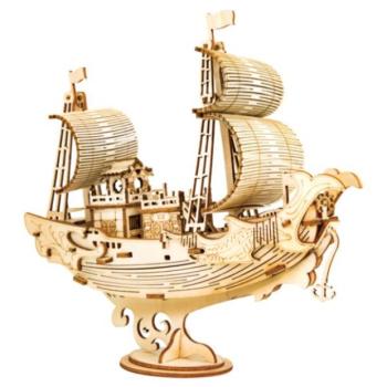 RoboTime fa 3D puzzle Japán vitorlás kép