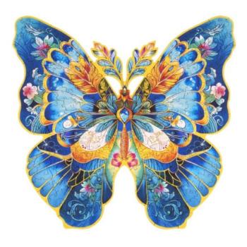 RoboTime Fa puzzle fa Morpho Helena kép