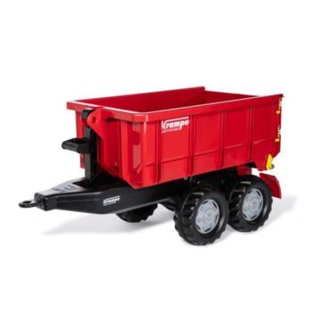 Rollytoys Pótkocsi traktorhoz Krampe piros kép