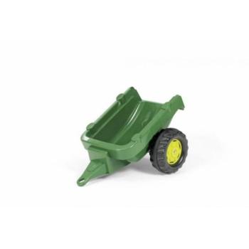 Rollytoys Traktor pótkocsi 1 tengelyes - sötétzöld kép