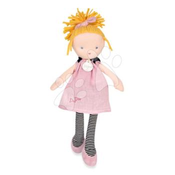 Rongybaba Inès Having Fun Jolijou 30 cm szőke rózsaszín ruhában puha textilből 5 évtől kép