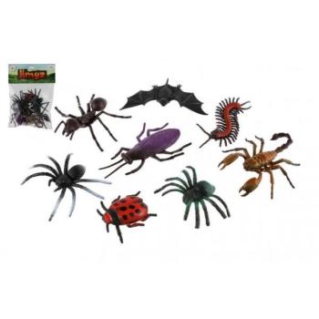 Rovarok 8 db műanyag 7-12 cm kép