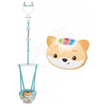Rugóshinta ajtófélfára 2in1 Music & Lights Doorway Jumper Infantino állítható zenélő box-szal 6 hó-tól