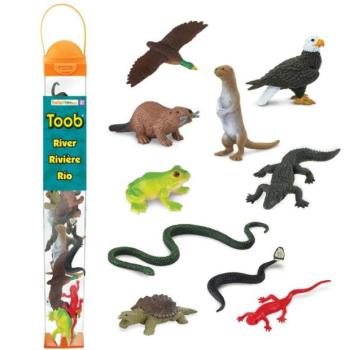 Safari® Toob Folyami állatok 10 figura kép