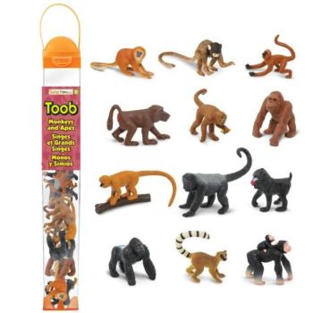 Safari® Toob Majmok és emberszabásúak 12 figura kép