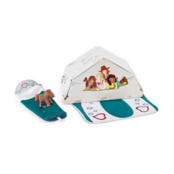 Schleich tartozékok kempingezéshez kép