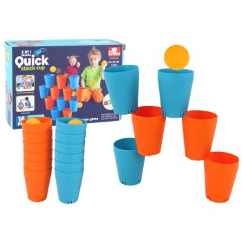 Sensory Game Cups 3in1 Creative 16 Ele Puzzle kép