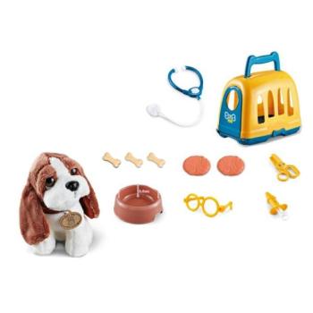 SET Állatorvos - Szállítódoboz Beagle-lel és tartozékokkal kép