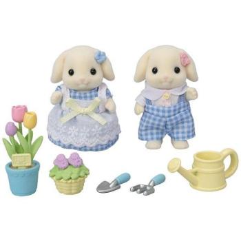 Sylvanian Families Virágkészlet és Flora nyuszi testvérek kép