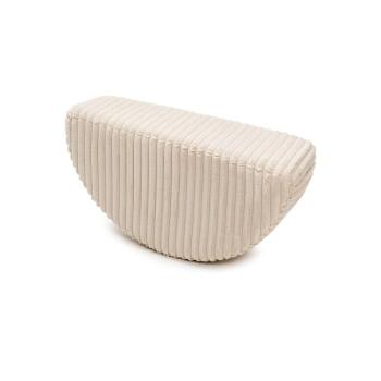 SHAPPY prémium, waffle mintás, bordázott gyermek hinta puff Szín: Cream Beige kép